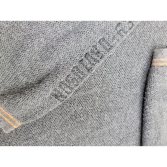 Harley Davidson Thermal Shirt Mens XL Gray Spellout Embroidered Cotton Cashmere - Picture 7 of 16